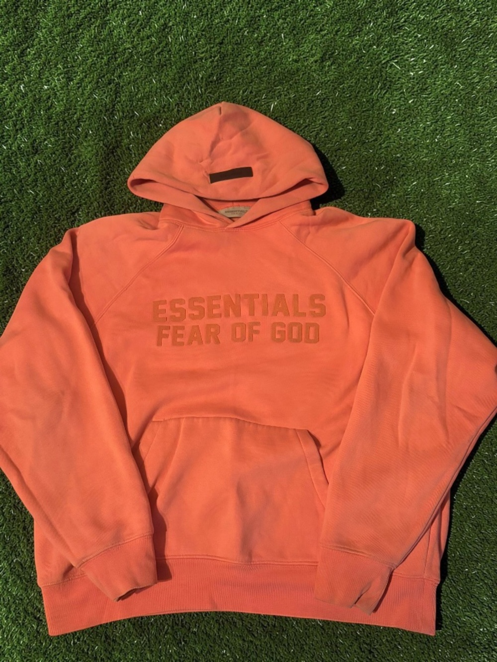 Fear Of God Essentials Coral hoodie